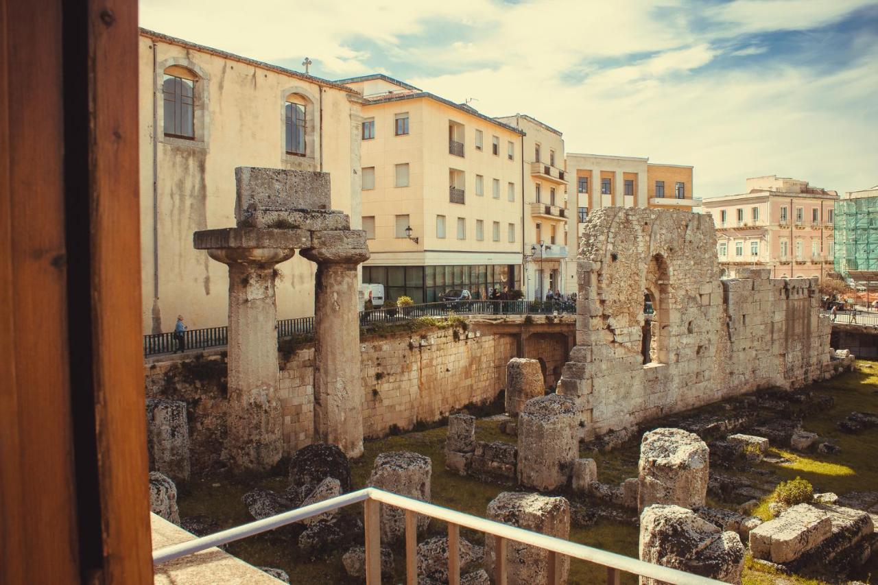 Apollonion Hh Above Apollo'S Temple Ortygia Syracuse Exterior foto