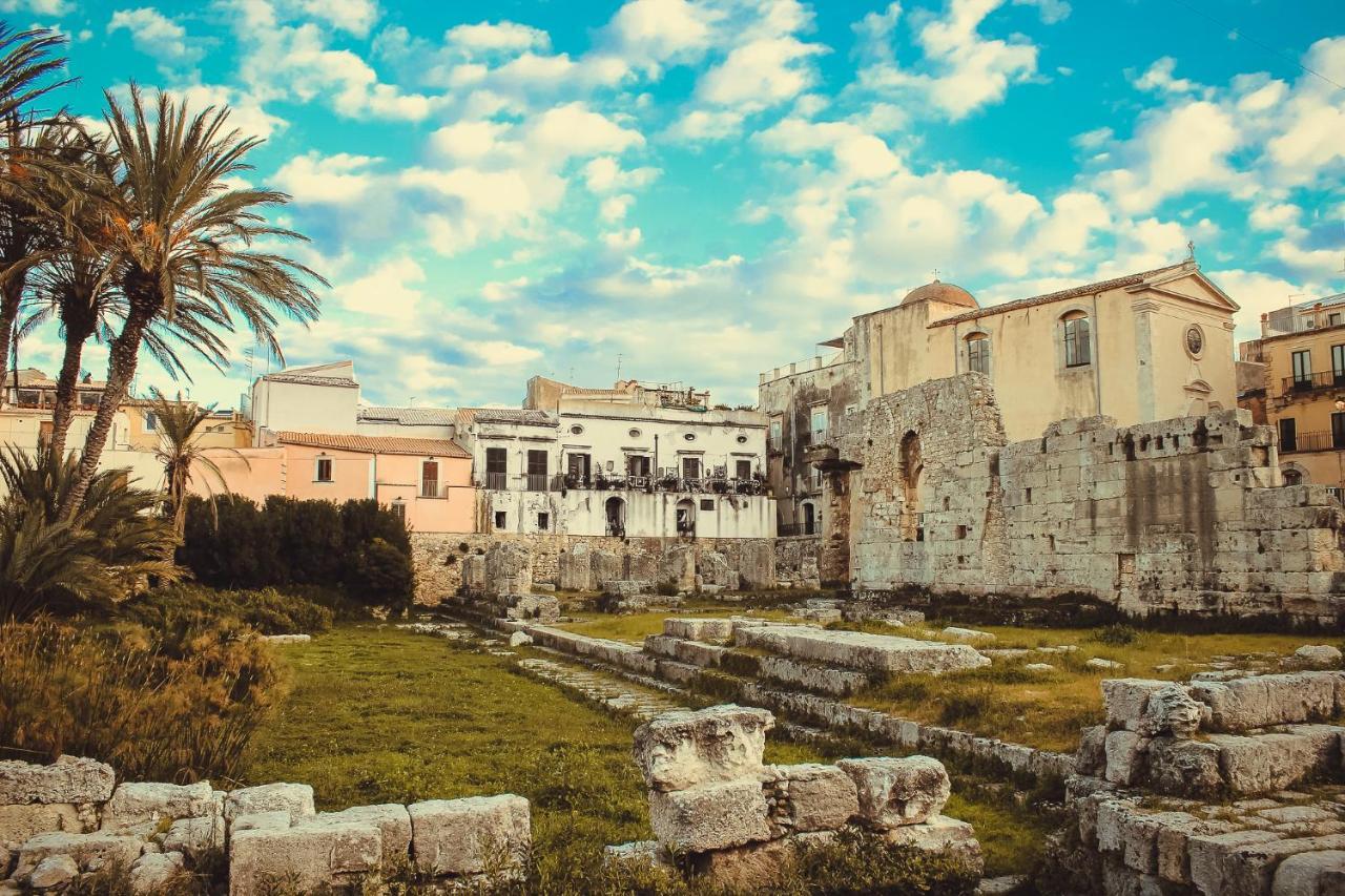 Apollonion Hh Above Apollo'S Temple Ortygia Syracuse Exterior foto