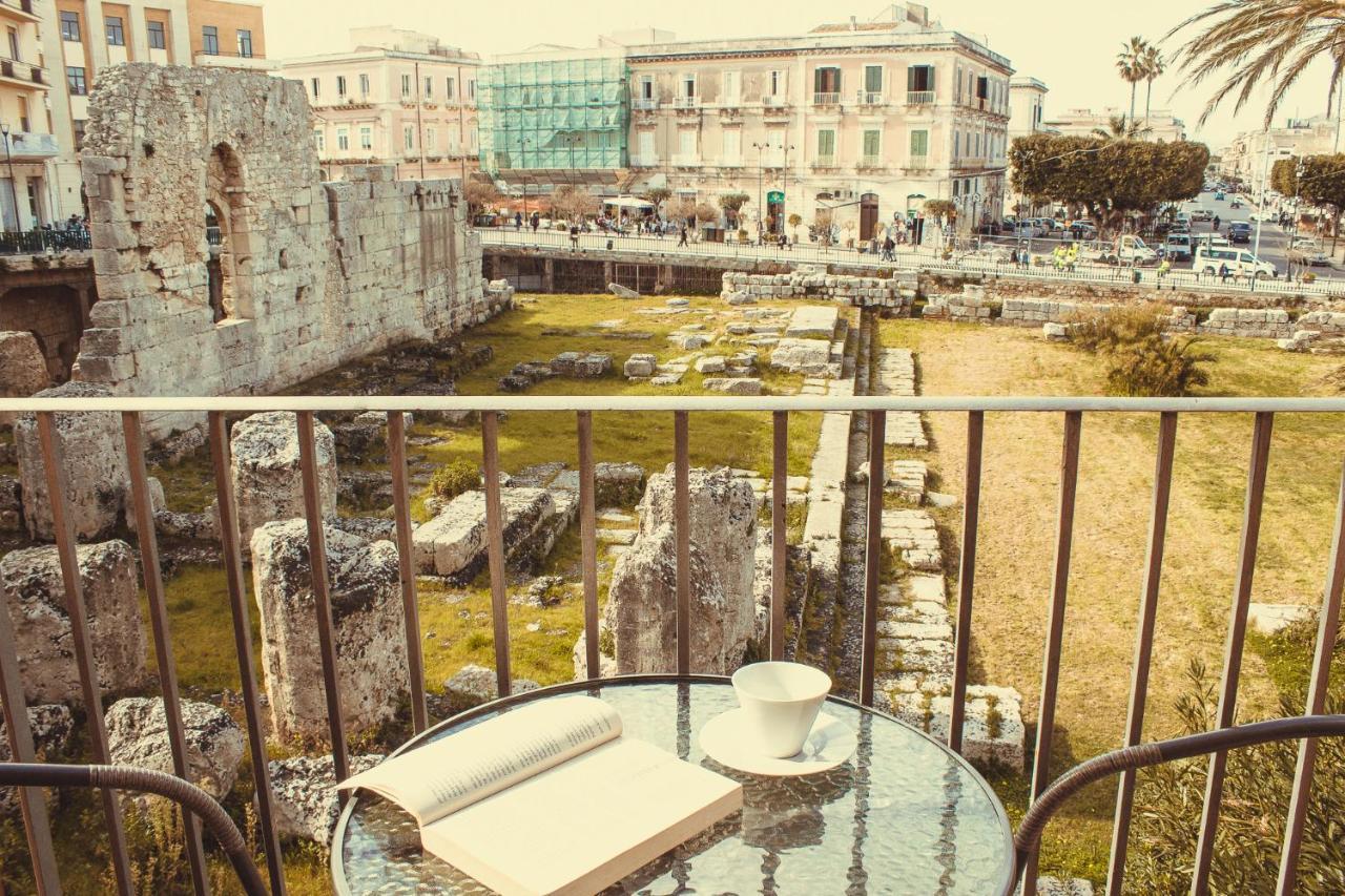 Apollonion Hh Above Apollo'S Temple Ortygia Syracuse Exterior foto
