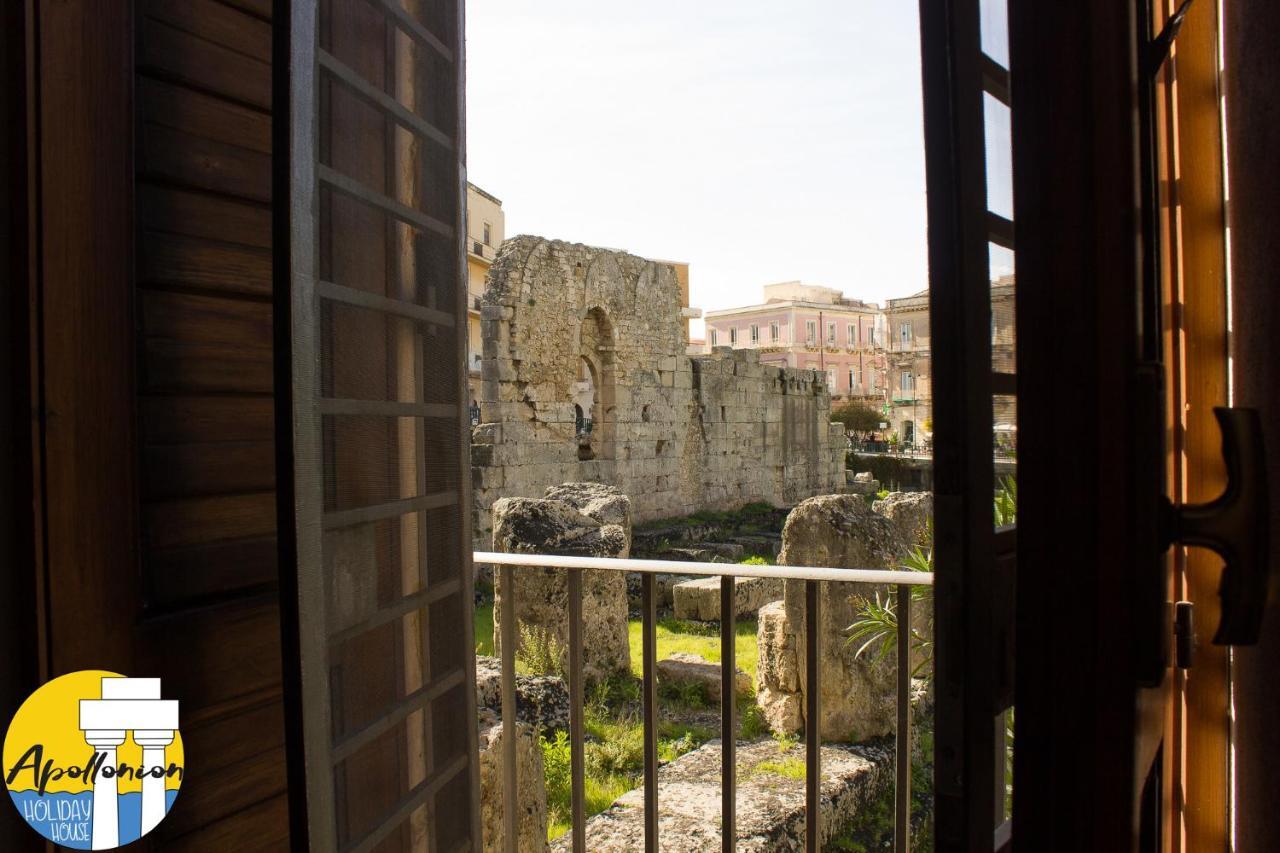 Apollonion Hh Above Apollo'S Temple Ortygia Syracuse Exterior foto