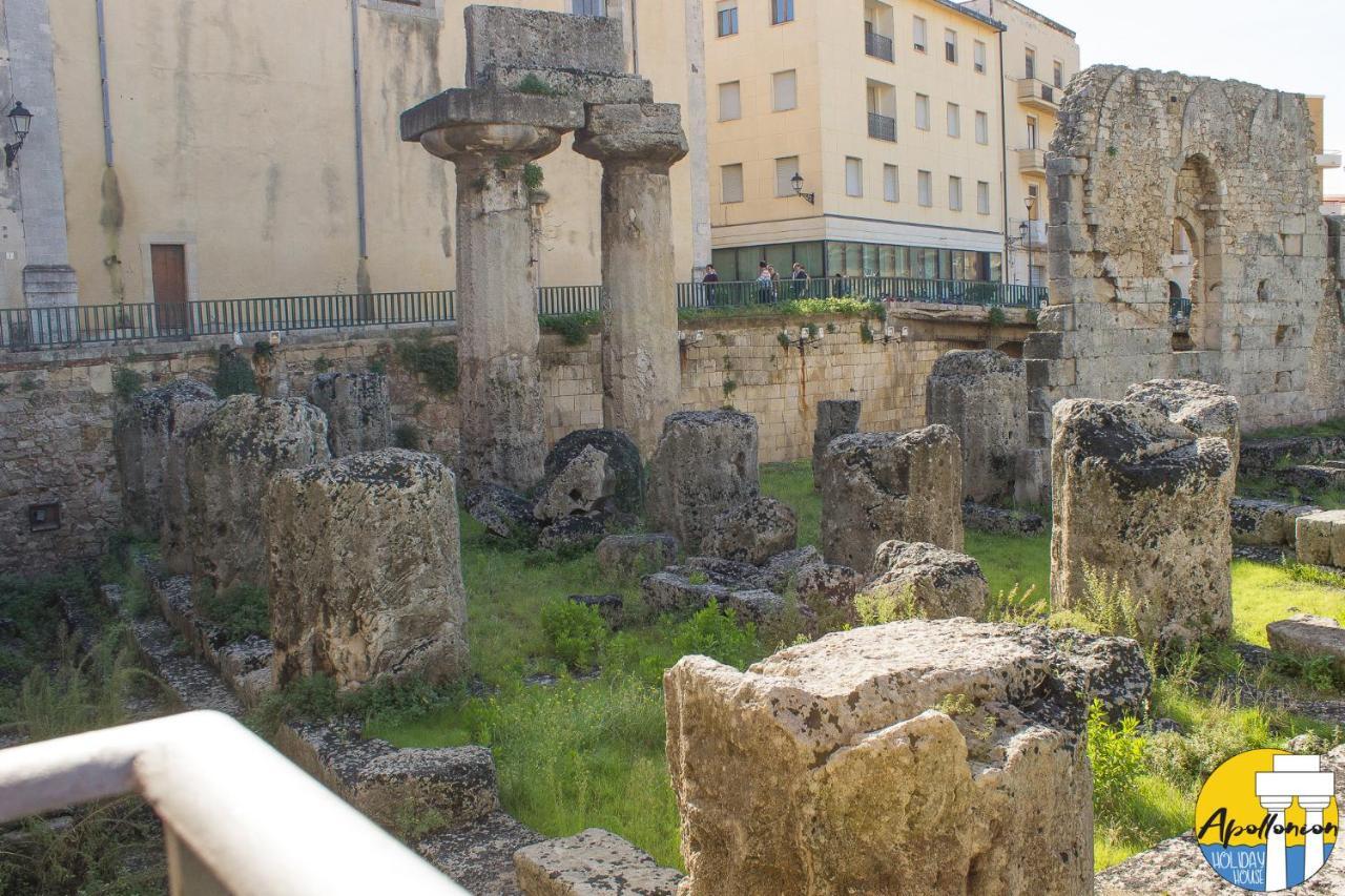 Apollonion Hh Above Apollo'S Temple Ortygia Syracuse Exterior foto